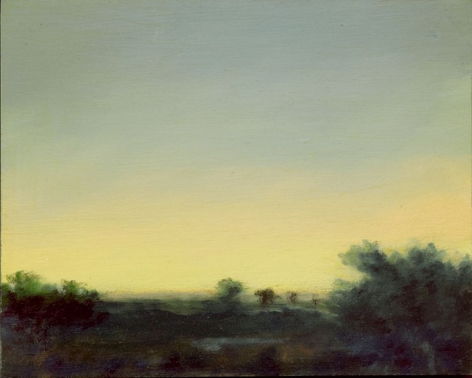 PETER DI GESU, NORTH PLATTE RIVER #9
oil on panel