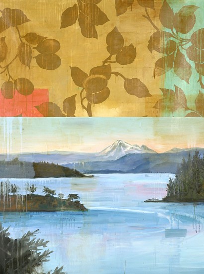 TOM JUDD, ARRANGED
oil on canvas on panel