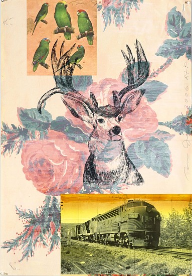 TOM JUDD, STAG
lithography, collagraph and digital