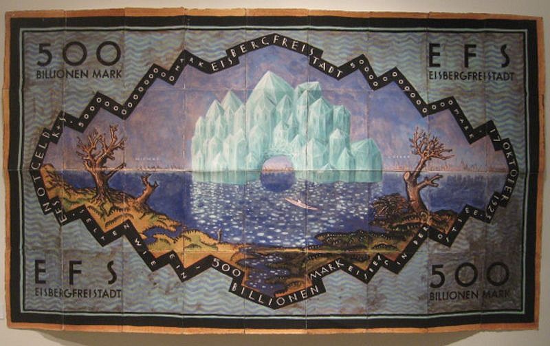 KAHN + SELESNICK, 500 BILLIONEN MARK 3/10
archival ink jet print