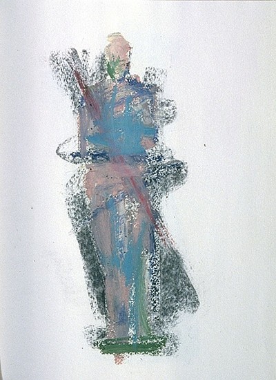 MANUEL NERI, GUSTAVO SERIES No. 31
charcoal, oil pastel on paper