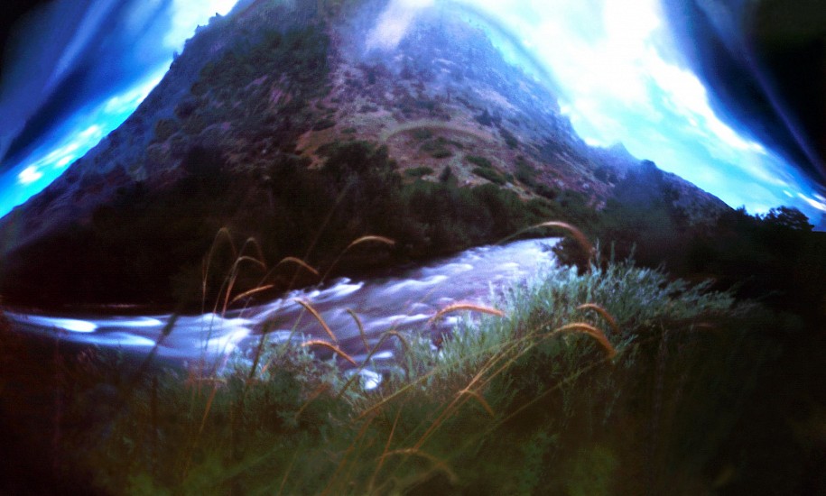 DAVID SHARPE, WATERTHREAD 84
color pinhole photograph