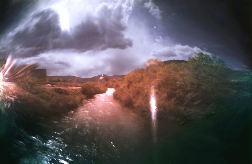 DAVID SHARPE, WATERTHREAD 57
color pinhole photograph