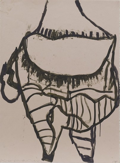 GARY KOMARIN, VESSEL
acrylic on paper