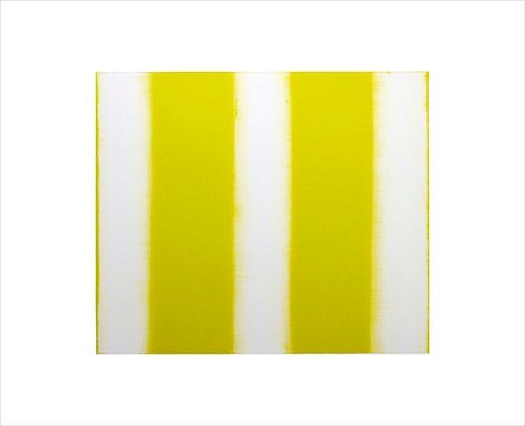 BETTY MERKEN, STRIPES, CITRON #07-15-08
Oil monotype on Rives BFK paper