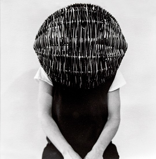 ANN HAMILTON, BODY OBJECT #10 (BASKET)
silver gelatin print