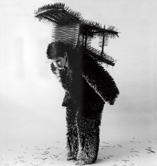 ANN HAMILTON, BODY OBJECT #13 (TOOTHPICK SUIT)
silver gelatin print