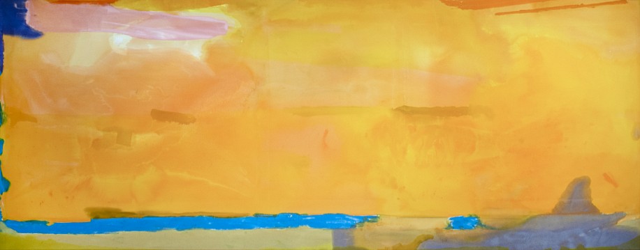 HELEN FRANKENTHALER, ROYAL FIREWORKS
acrylic on canvas