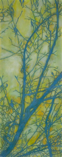 TRINE BUMILLER, TREE OF RESOLUTE CLARITY
oil on panel