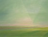 PETER DI GESU, HIGH PLAINS MANDALA
oil on panel