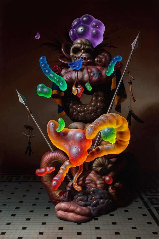Christian Rex van Minnen 版画Parallax coa付 Parallax – Post Modern Vandal