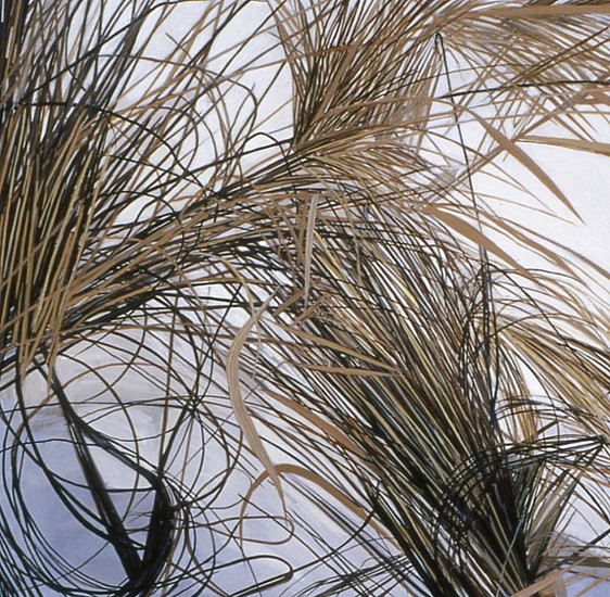 KAREN KITCHEL, DEAD GRASS 6, WINTER
oil on panel