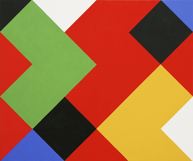 STEPHEN WESTFALL, OTHER PLACES
oil and alkyd on canvas