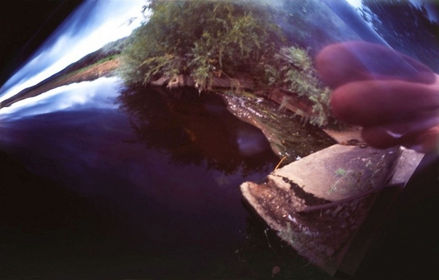 DAVID SHARPE, WATERTHREAD 23
color pinhole photograph