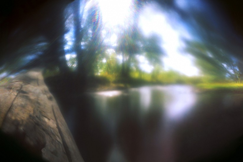 DAVID SHARPE, WATERTHREAD 24
color pinhole photograph