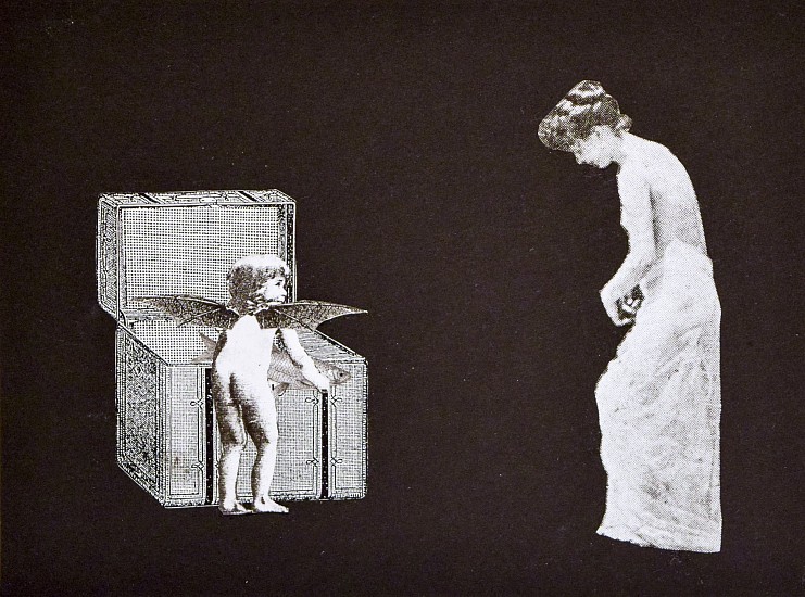 STACEY STEERS, PHANTOM CANYON (MOTHER AND CHILD, TRUNK)
collage