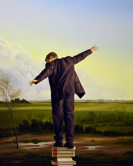 WES HEMPEL, The Revisionist
oil on canvas