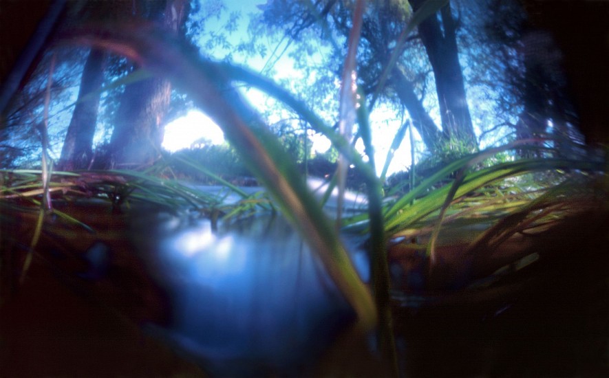 DAVID SHARPE, WATERTHREAD 108
color pinhole photograph