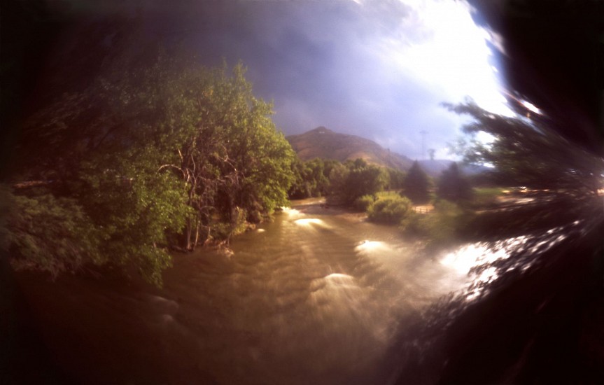 DAVID SHARPE, WATERTHREAD 75
color pinhole photograph