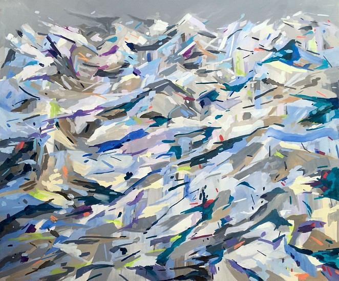 DIANE CARR, REVERSE
oil on canvas