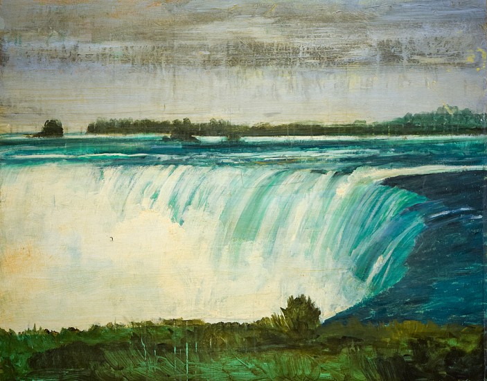 TOM JUDD, FALLS
oil on panel