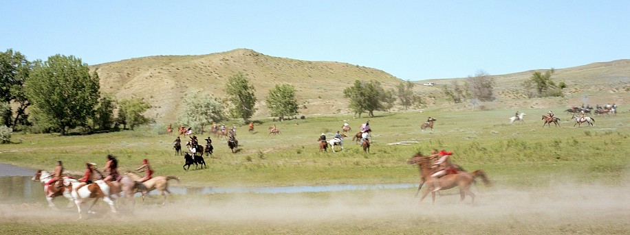 EDIE WINOGRADE, BATTLE ON THE LITTLE BIGHORN II, CROW AGENCY, MONTANA ED 10
pigment print