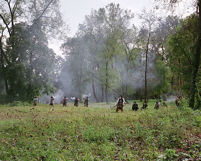 EDIE WINOGRADE, FRENCH, MOHAWK, BRITISH AND COLONISTS (FT. EDWARD, NEW YORK) ED 10
pigment print