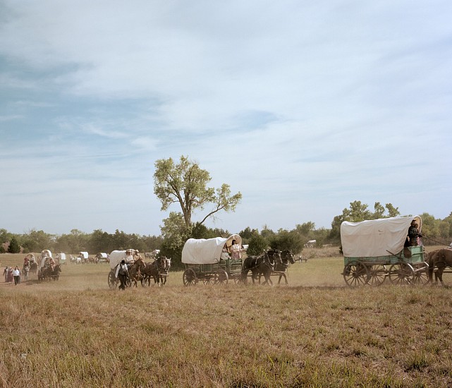 EDIE WINOGRADE, WAGON TRAIN II (MEDICINE LODGE, KANSAS) ED 10
pigment print