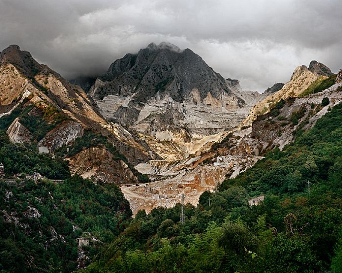 EDWARD BURTYNSKY, CARRARA MARBLE QUARRIES #20, CARRARA ITALY 3/6
chromogenic print