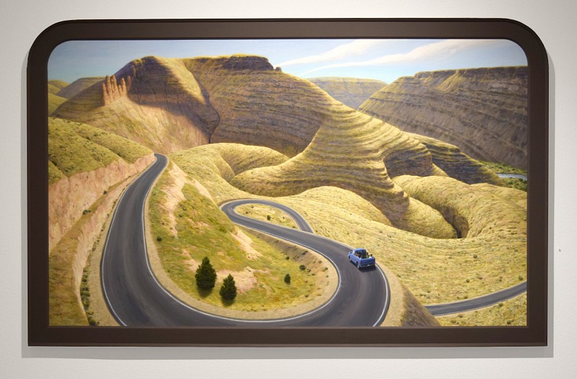 CHUCK FORSMAN, STRANGE LAND
oil on panel