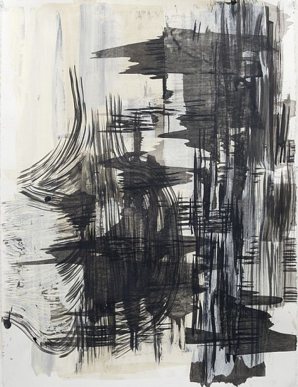 DEBORAH DANCY, LINES OF WINTER #28
acrylic  on paper