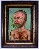 FRED STONEHOUSE, CURED
acrylic on panel with antique frame