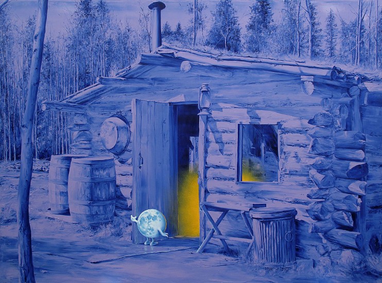 PACO POMET, ECLIPSE
oil on canvas