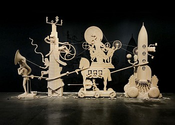 buck the march of folly installation