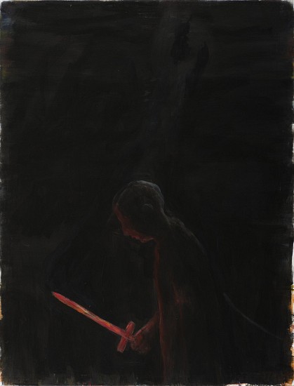 ENRIQUE MARTÍNEZ CELAYA, THE SWORD
oil and wax on canvas