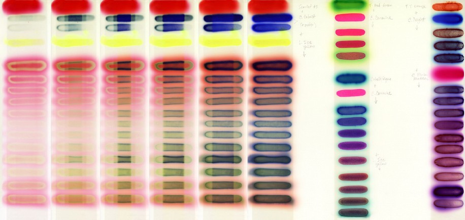 JAQ CHARTIER, SUNTEST #1 (6 INTERVALS) Ed. 3
dye sublimation on aluminum