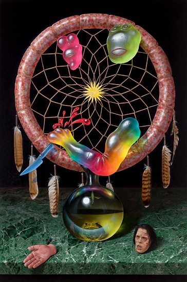 CHRISTIAN REX VAN MINNEN, AMERICAN DREAM CATCHER
oil on linen