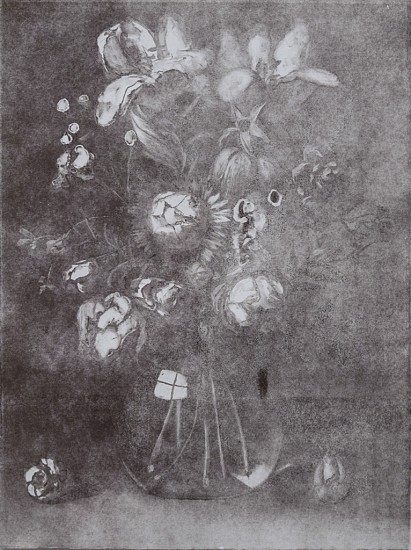 CHRISTIAN REX VAN MINNEN, STILL LIFE 2 GHOST
Ink on Paper (Monotype)