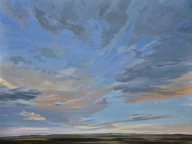 JENNY WUERKER, SUNSET
oil on canvas