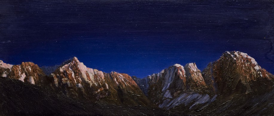 JIM CURSLEY, HIMALAYA 1
oil on panel