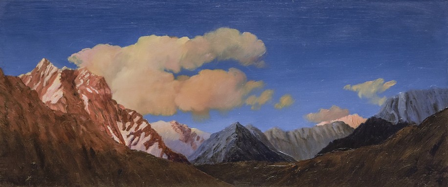 JIM CURSLEY, HIMALAYA 2
oil on panel