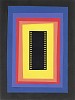 GIBSON + RECODER, Prototype Poster for the Black Rainbow film Festival
ink jet print