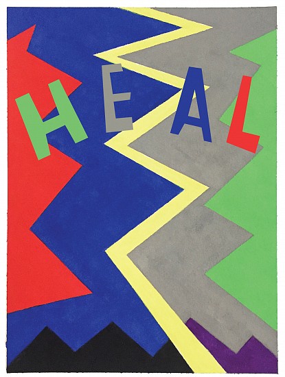 STEPHEN WESTFALL, HEAL
inkjet print