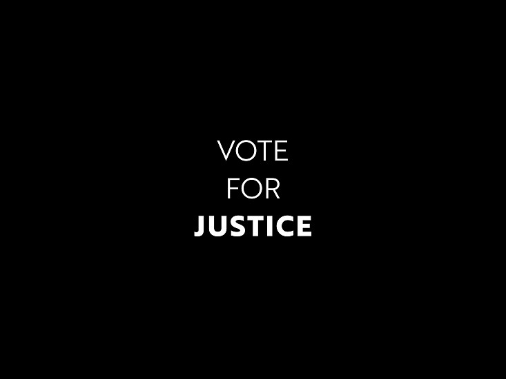 RGC, VOTE FOR JUSTICE
inkjet print