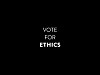 RGC, VOTE FOR ETHICS
inkjet print