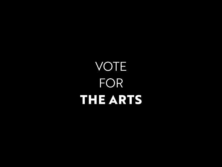 RGC, VOTE FOR THE ARTS
inkjet print