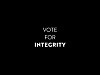 RGC, VOTE FOR INTEGRITY
inkjet print