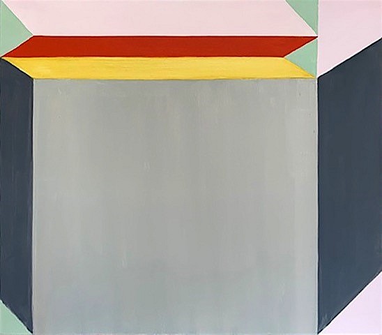 BETTY MERKEN, WRAPAROUND
oil on canvas