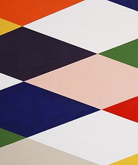 STEPHEN WESTFALL, RECLINING HARLEQUIN
oil and alkyd on canvas