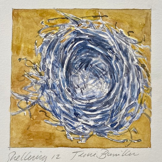 TRINE BUMILLER, SHELTERING 12
watercolor